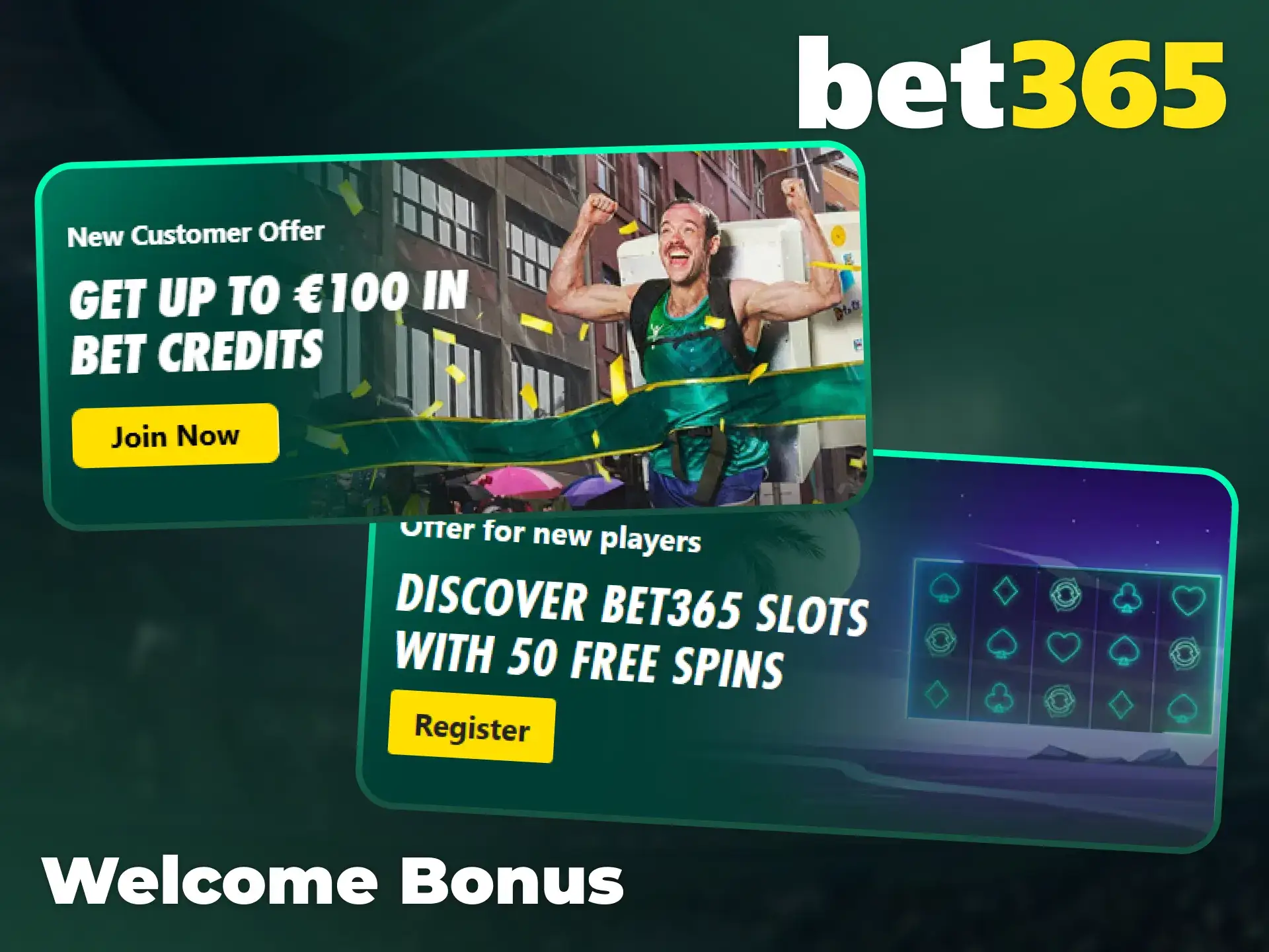 Claim your exclusive Bet365 welcome bonus and start betting on your favorite sports.